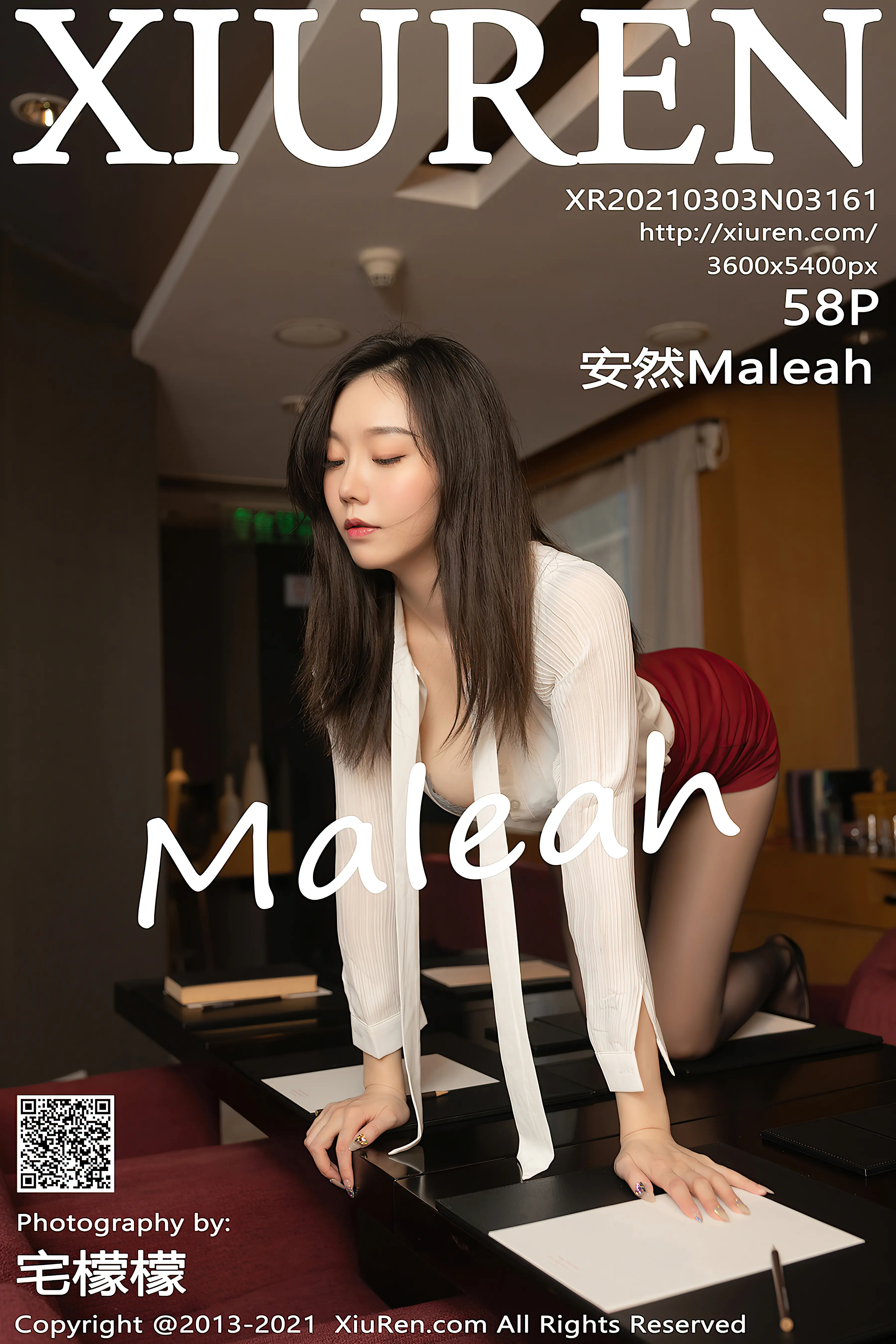 [Xiuren秀人网] No.3161 安然Maleah [59P+583M]-绝色天籁