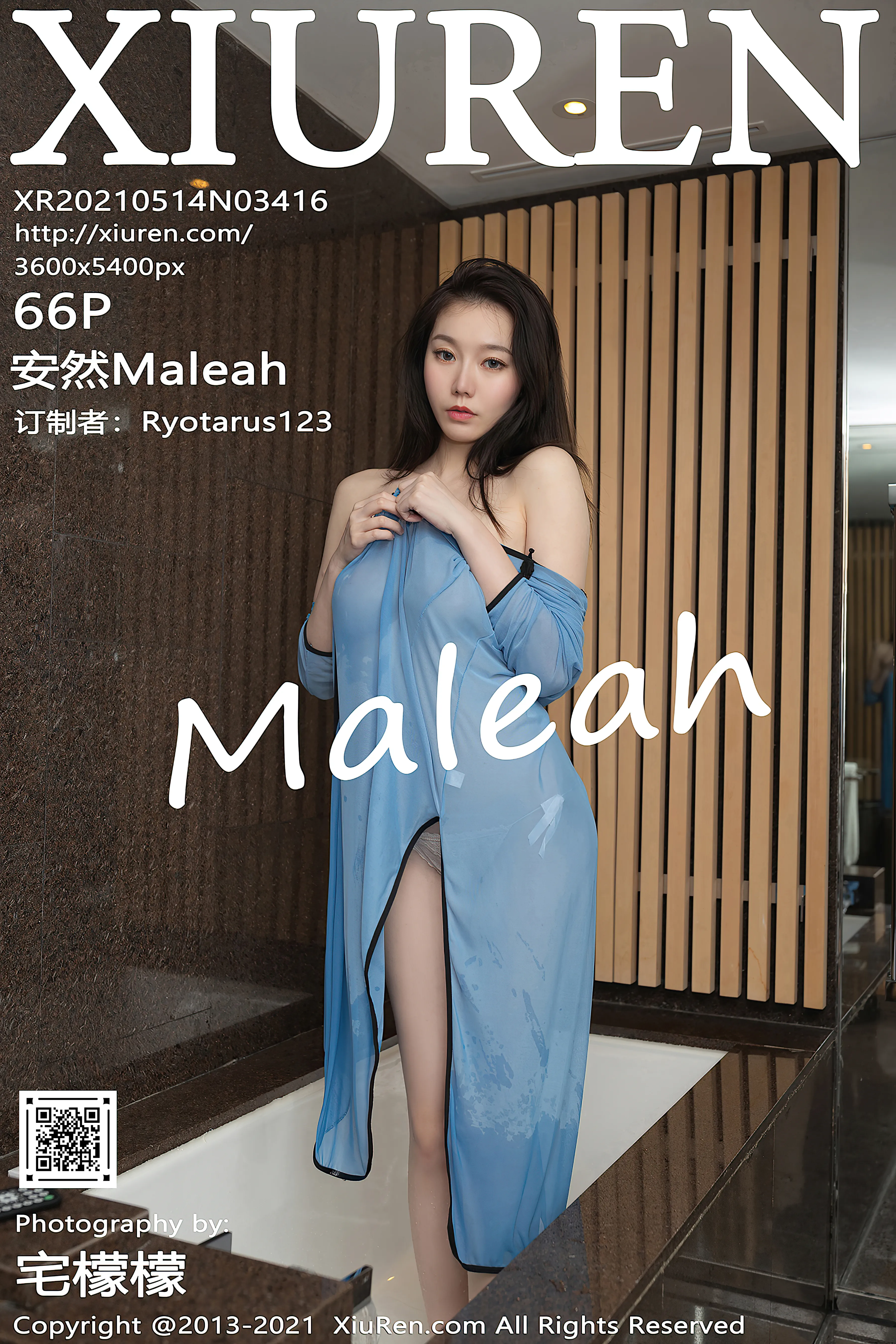 [Xiuren秀人网] NO.3416 安然Maleah[66+1P／735MB]-绝色天籁